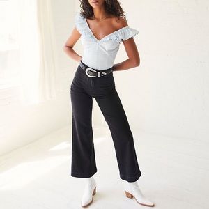 NWOT Jet Black Rollas Sailor Jeans size 28